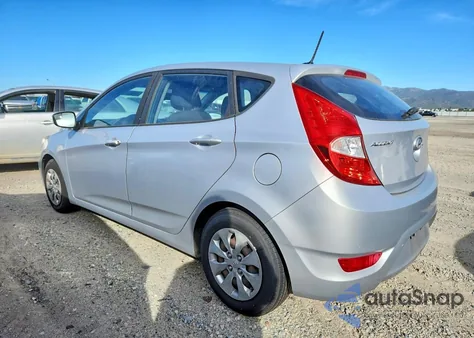2016 Hyundai Accent Se z USA, uszkodzony, nr VIN KMHCT5AE4GU283660